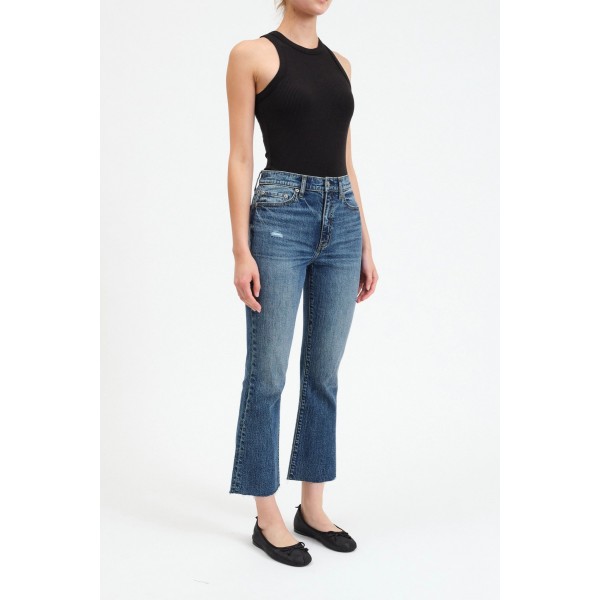 Shy Girl Crop Flare in Socialite Vintage Shy Girl Crop Flare in Socialite Vintage