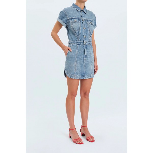 Plot Twist Denim Dress Plot Twist Denim Dress