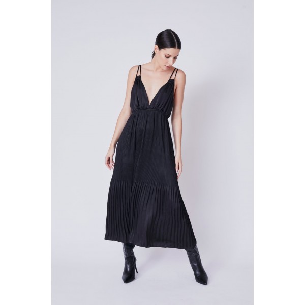 Ossani Pleat Maxi Dress Ossani Pleat Maxi Dress