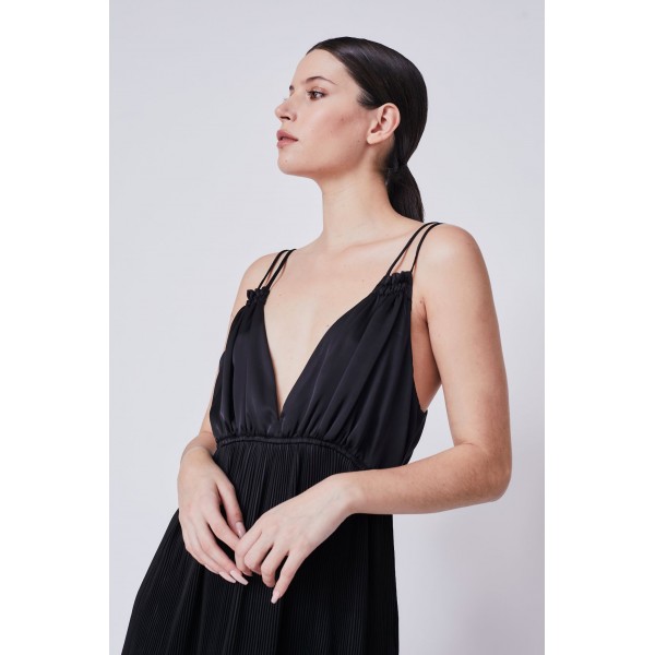 Ossani Pleat Maxi Dress Ossani Pleat Maxi Dress