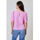 Eyelet Flower Applique Top Eyelet Flower Applique Top