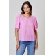 Eyelet Flower Applique Top Eyelet Flower Applique Top