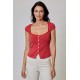 Georgina Button Top Georgina Button Top