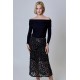 Sequin Leopard Midi Skirt Sequin Leopard Midi Skirt