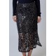 Sequin Leopard Midi Skirt Sequin Leopard Midi Skirt