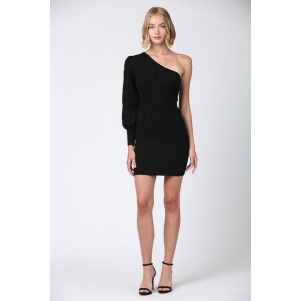 One Shoulder Dress One Shoulder Dress