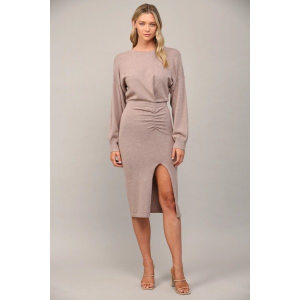 Knit Midi Dress Knit Midi Dress