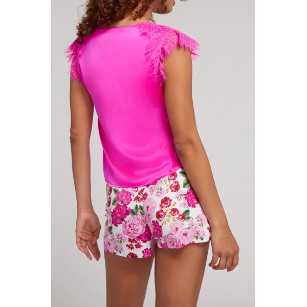 Arcelia Lace Combo Top Arcelia Lace Combo Top