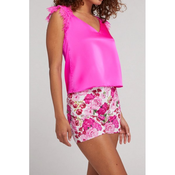 Arcelia Lace Combo Top Arcelia Lace Combo Top