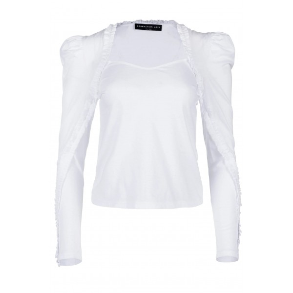 Blythe Ruffle Trim Top Blythe Ruffle Trim Top