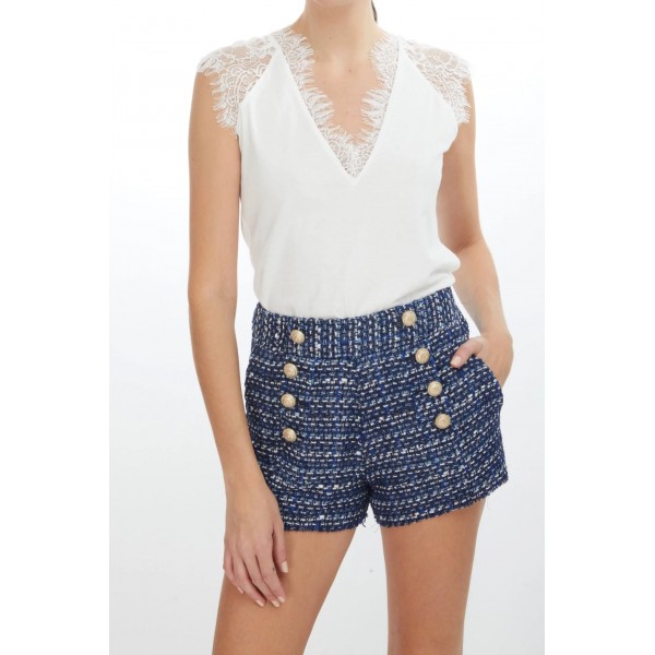 Ilya Lace Cotton Top Ilya Lace Cotton Top