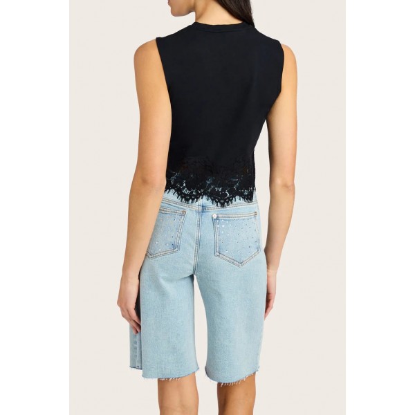 Palani Lace Mix Top Palani Lace Mix Top