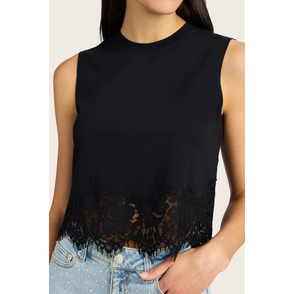Palani Lace Mix Top Palani Lace Mix Top