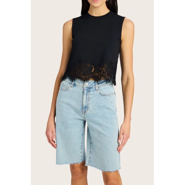 Palani Lace Mix Top Palani Lace Mix Top