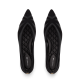 The Goldfinch 15 - Black Velvet Mesh The Goldfinch 15 - Black Velvet Mesh