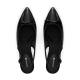 The Goldfinch Kitten Heel - Black Patent Leather The Goldfinch Kitten Heel - Black Patent Leather