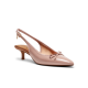 The Goldfinch Kitten Heel - Blush Patent Leather The Goldfinch Kitten Heel - Blush Patent Leather