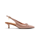 The Goldfinch Kitten Heel - Blush Patent Leather The Goldfinch Kitten Heel - Blush Patent Leather