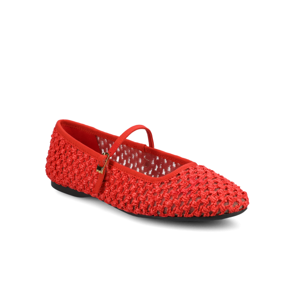 The Hummingbird - Mary Jane Red Openweave The Hummingbird - Mary Jane Red Openweave