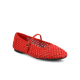 The Hummingbird - Mary Jane Red Openweave The Hummingbird - Mary Jane Red Openweave