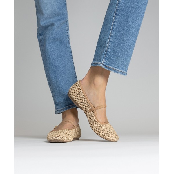The Hummingbird - Mary Jane Tan Openweave The Hummingbird - Mary Jane Tan Openweave