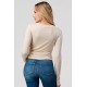 Shirred Rib Top Shirred Rib Top