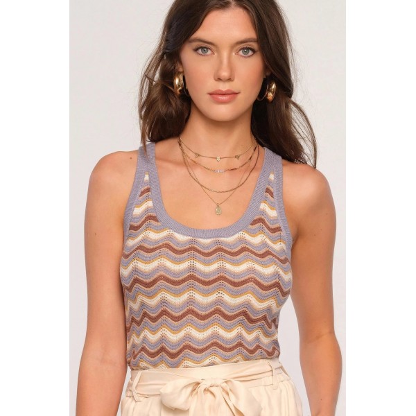 Allegra Zig Zag Tank Allegra Zig Zag Tank