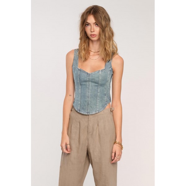 Romi Denim Top Romi Denim Top