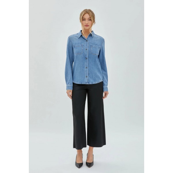Button Down Denim Shirt Button Down Denim Shirt