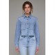 Abbey Soft Denim Crop Shirt Abbey Soft Denim Crop Shirt