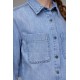 Abbey Soft Denim Crop Shirt Abbey Soft Denim Crop Shirt