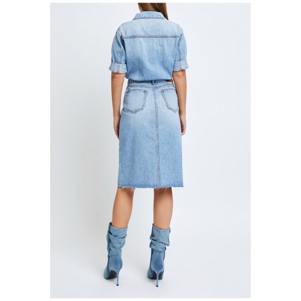 Denim Shirt Dress Denim Shirt Dress