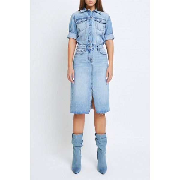 Denim Shirt Dress Denim Shirt Dress