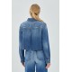 Crop Denim Shirt Crop Denim Shirt