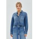 Crop Denim Shirt Crop Denim Shirt