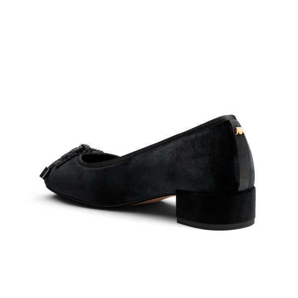 The Hummingbird 30 - Black Velvet Bow The Hummingbird 30 - Black Velvet Bow