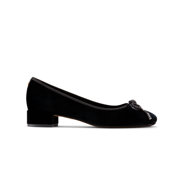 The Hummingbird 30 - Black Velvet Bow The Hummingbird 30 - Black Velvet Bow