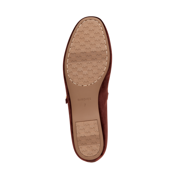 The Hummingbird - Mary Jane Brandy Velvet The Hummingbird - Mary Jane Brandy Velvet