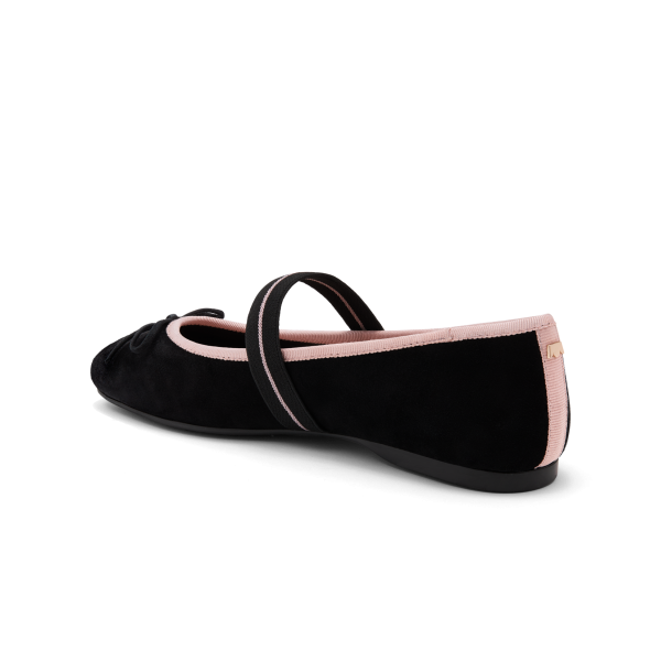 The Hummingbird - Mary Jane Black Suede The Hummingbird - Mary Jane Black Suede
