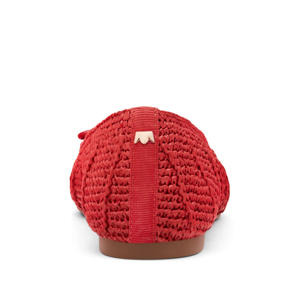 The Hummingbird - Red Raffia The Hummingbird - Red Raffia