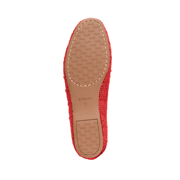 The Hummingbird - Red Raffia The Hummingbird - Red Raffia