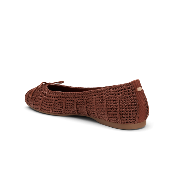 The Hummingbird - Walnut Raffia The Hummingbird - Walnut Raffia