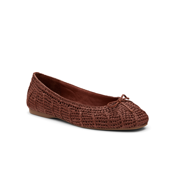 The Hummingbird - Walnut Raffia The Hummingbird - Walnut Raffia
