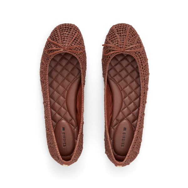 The Hummingbird - Walnut Raffia The Hummingbird - Walnut Raffia