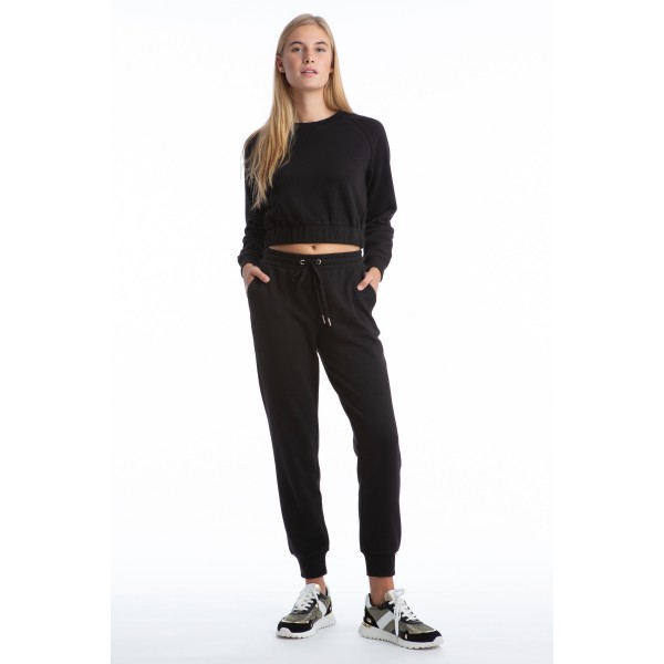 Crop Fleece Sweatshirt Crop Fleece Sweatshirt