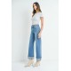 Cuffed Palazzo Jean Cuffed Palazzo Jean