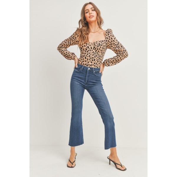 Crop Flare Denim Crop Flare Denim