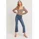 Crop Flare Denim Crop Flare Denim
