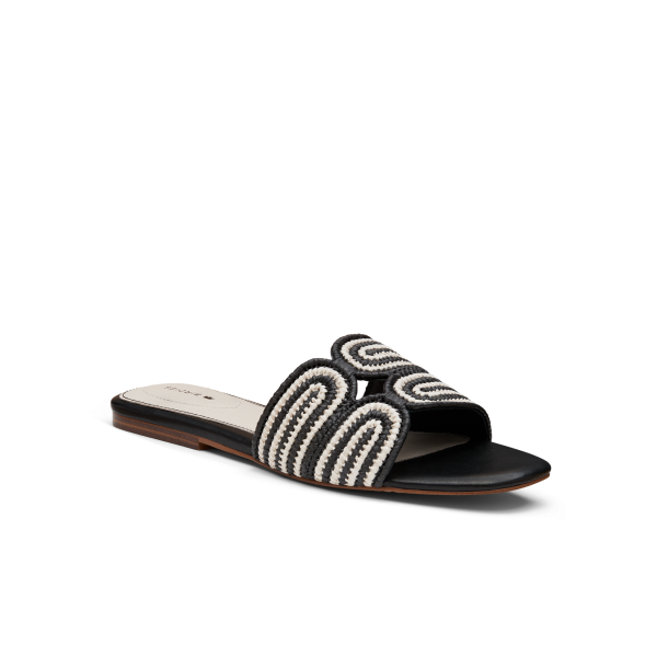 The Kiwi - Black Raffia The Kiwi - Black Raffia