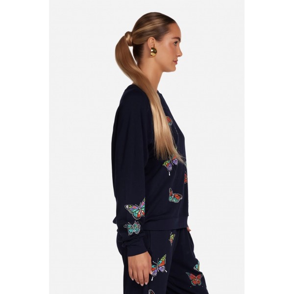 Anela Vintage Butterfly Sweatshirt Anela Vintage Butterfly Sweatshirt
